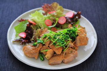 豚肉の味噌焼き