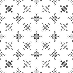 Vintage floral ornament pattern