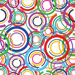 Abstract Geometric Seamless pattern