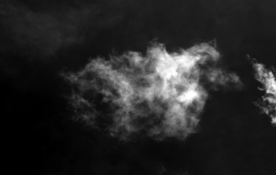 Fog or smoke isolated transparent special
