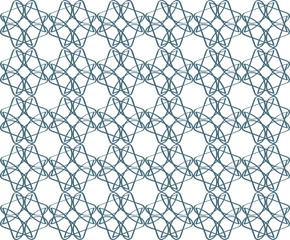 Fototapeta premium Abstract background, seamless texture. Blue colours lines on white background. 