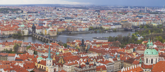 Fototapeta na wymiar Charles Bridge, Prague, Czech Republic