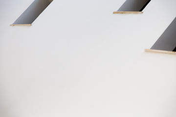  Abstraction. 3d on a white background. A shadow from the windows of the white house. Background image.