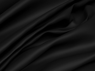 Abstract Texture. Blue Silk