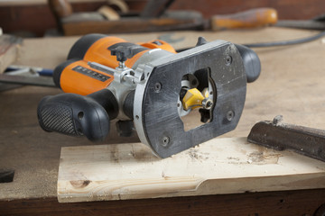 woodworking router .carpentry