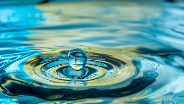 water drop splash