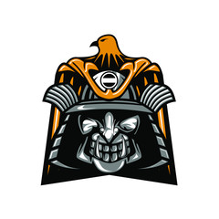 Shogun Mascot Design Vector