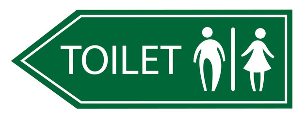 toilet signage vector