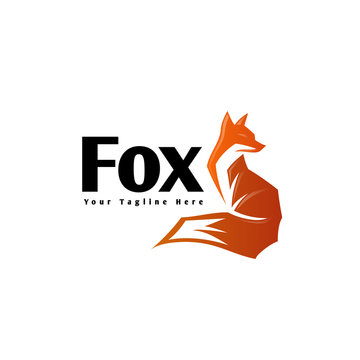 Abstract standby fox logo