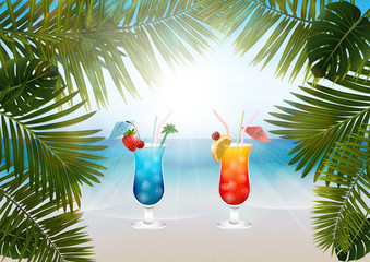 Summer holiday background