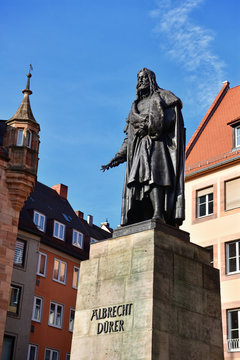 Denkmal Albrecht Dürer in Nürnberg 