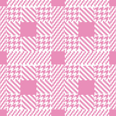 Check Pink Fashion Seamless Pattern