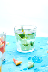 Healthy Detox citrus water or lemonade.