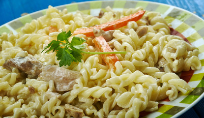 Asiago Chicken Pasta