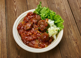 Traditional West African Beef Stew