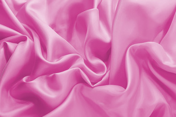 smooth folds of satin. silk fabric. wedding background.