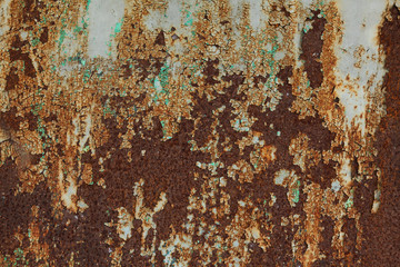 abstract wall textured background surface of old metal iron rust. vintage look background style.