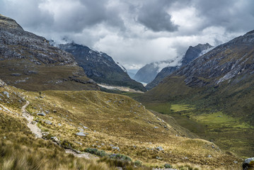 Huaraz Santa Cruz Treking in Peru Mountains