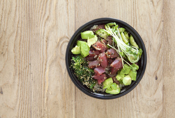 Ahi Tuna Poke Bowl