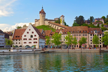 Fototapeta na wymiar Burg Munot in Schaffhausen, Schweiz