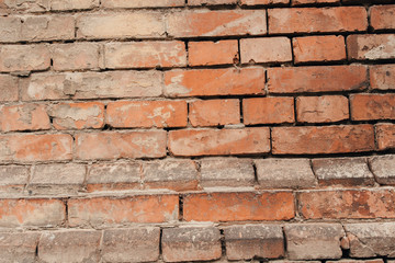 Classic tile wall texture for advertise. Background of old vintage brick wall