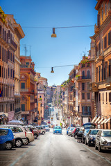 Obraz premium Ulica Rzymu