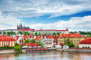 Obraz premium Prague in a summer day, Czech Republic