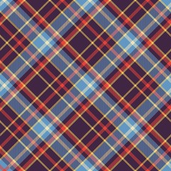 Seamless tartan vector pattern