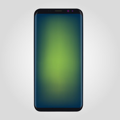 Realistic phone isolated vector image