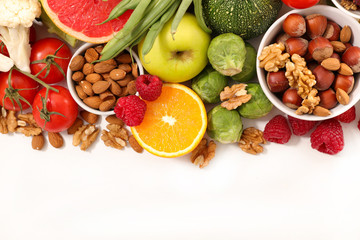 health food, fruit and vegetable