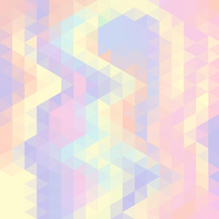 Abstract vector background made of triangle elements.