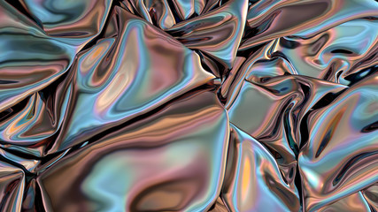 Abstract background. digital fabric. 3D rendering