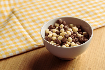 Healthy breakfast on the table