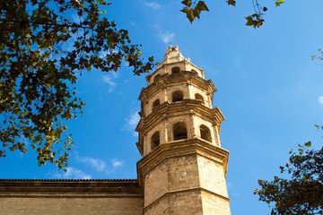 Fototapeta premium tower of the church
