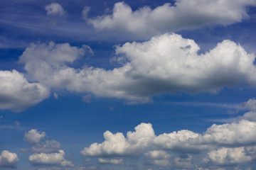 Clouds blue sky enviroment sunny spring summer day