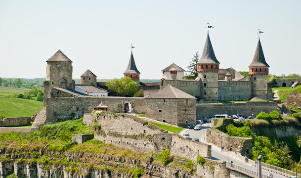 castle in kamianets podilskyi (Ukraine)