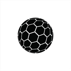 Fototapeta premium Hexagon sphere logo