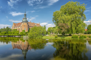 Fototapeta na wymiar Vittskovle Castle in Sweden