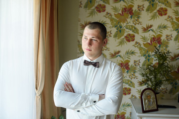 The morning of the groom