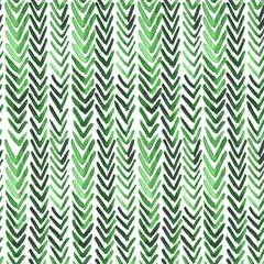 Seamless watercolour pattern with green ikat ribs for wrapping, textile, ceramic