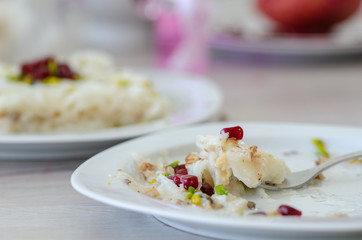 Traditional Ramadan Dessert Gullac.