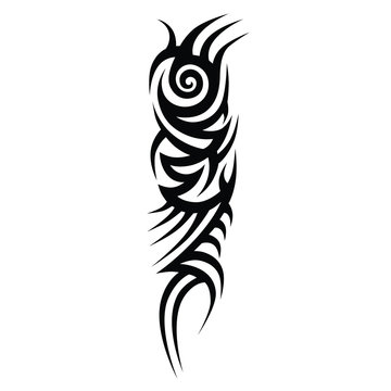 Tattoo tribal sleeve vector designs. 
