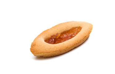 biscuits with jam isolated