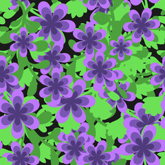 Nahtloses Muster mit Böi,em