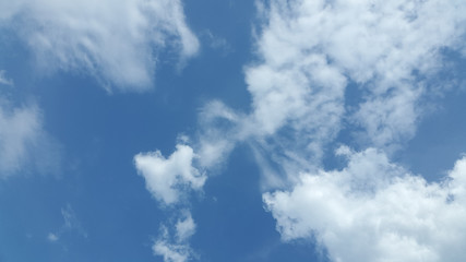 Naklejka na ściany i meble cloudy sky photo