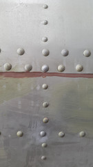 metal plate with rivets