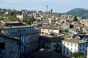 Perugia ペルージャ 古都の風景