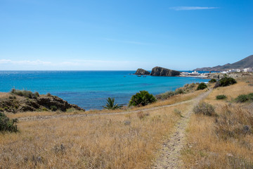Mountain and sea in the sculptures of Cabo de Gata