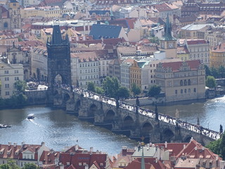 Charles bridge. Prague.