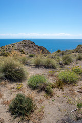 Mountain and sea in the sculptures of Cabo de Gata